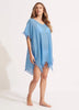 Seafolly womens kaftans - Azure blue