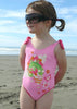 Boboli girls swimsuits - rose