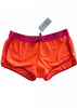 Seafolly girls boardies - orange daisy